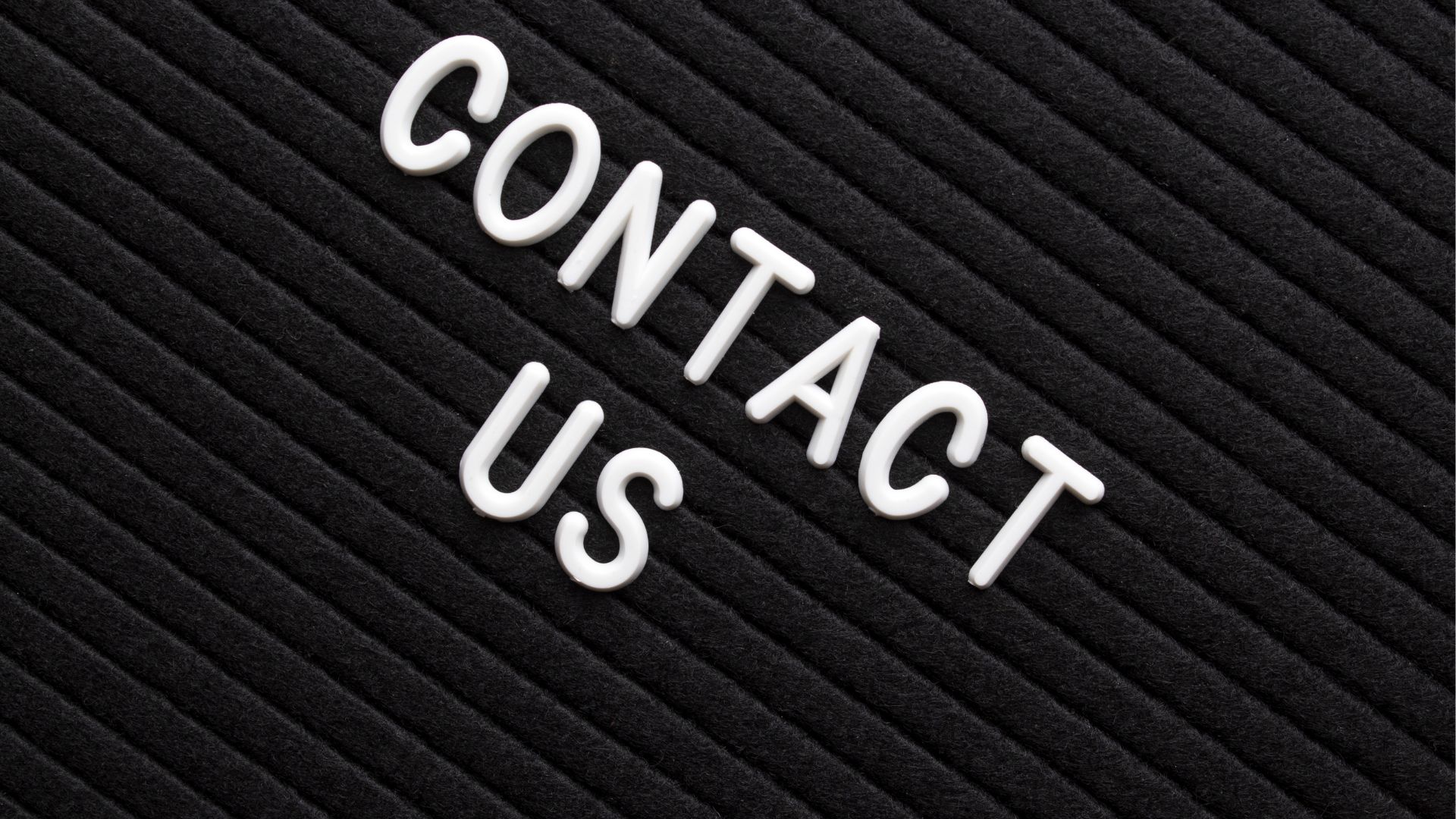 contact us